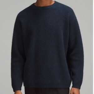 LuluLemon Navy Alpaca Wool-Blend Sweater
